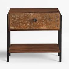 Atwood Reclaimed Wood Nightstand Reviews Crate And Barrel Canada