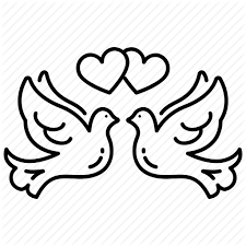 Wedding Love Set By Istar Design Bureau Wedding Icon Tattoo Stencil Outline Wedding Drawing