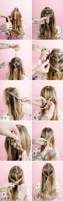1001 Inspiring Ideas For Simple Self Made Braids Braids Hairstyle Hair Braided Hairstyles Hair Styles Heart Hair