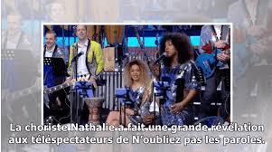 Le principe est simple : Nathalie De N Oubliez Pas Les Paroles Enceinte Donne Les Details Sur Le Bebe
