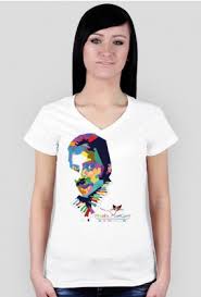 Freddie Mercury - Picasso - koszulki damskie w Jestem Szefem