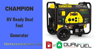 Champion dual fuel 3800 watt portable generator. Champion 3800 Watt Dual Fuel Propane Generator With Electric Start
