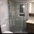 shower cubicle glass partition bathroom glass partition