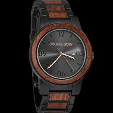Rosewood Black Original Grain Watch Original Grain Original Grain Watch Mens Watches Wood