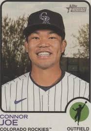 2019 Topps Heritage #602 Connor Joe