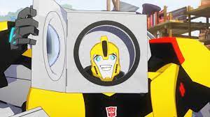 Bumblebee is a Baby?!? | Robots in Disguise (2015) | Transformers Official  - YouTube