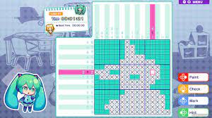 Hatsune Miku Logic Paint S Review Vocaloid Picross