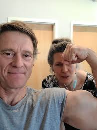 Friday flex with my better half! Let's Go!!