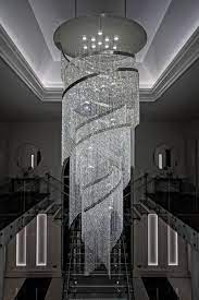 The contemporary led chandeliers and sconces feature pivoting arms and shades in two striking type: Contemporary Led Crystal Chandeliers Ccc Ltd