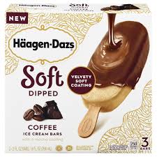 Our legendary coffee ice cream is crafted from the finest brazilian coffee beans, specially roasted and brewed to bring out their rich complex flavor. Save On Haagen Dazs Soft Dipped Ice Cream Bars Coffee 3 Ct Order Online Delivery Stop Shop