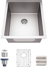Duravit 235310 durasquare 40 inch wall mounted single basin ceramic utility sink white / wondergliss build on sale for $971.75 original price $1,495.00 $ 971.75 $1,495.00 Bar Sink Torva 15 X 17 Inch Undermount Kitchen Sink 16 Gauge Stainless Steel Wet Bar Or Prep Sinks Single Bowl Fits 18 Cabinet Amazon Ca Tools Home Improvement