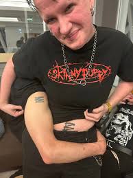 Quite possibly the best photo from last weekend?? 😂😂 . . @ohgr and  @reese4reel showing off their Revco tattooes at 2AM. 😂🖤 . . Photo belongs  to @reese4reel 🖤 Photo taken by @