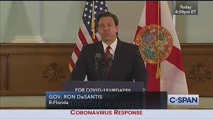 Ronald dion desantis (born september 14, 1978) is an american attorney and politician serving as the 46th and current governor of florida since 2019. Florida Governor Desantis Coronavirus News Conference C Span Org