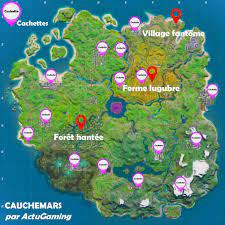 Le soir, si on …. Details Evenement Cauchemars Guide Fortnite Chapitre 2