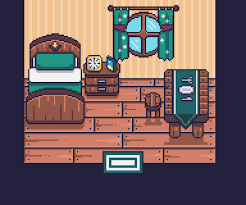 Artstation Home Inside Pixel Art Juanjo Marmol