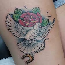 Where is rose and dove specialty gift shop? Dove And Rose Tattoo Best Tattoo Ideas Gallery
