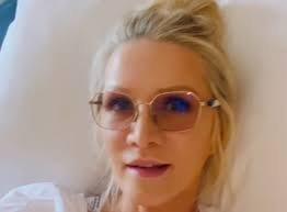 Singer who is the ex of a Hollywood actor shares hospital bed selfie