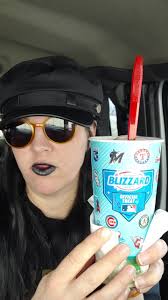 Cotton Candy Blizzard Dairy Queen No Sprinkles
