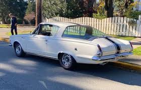 Image result for White 1965 Barracuda
