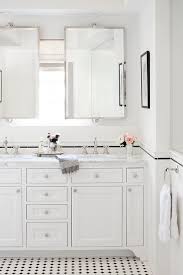 The bath linens are black too you may want the marble in your bathroom to take center stage. Bathroom Soffit Design Ideas