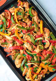 Easy Sheet Pan Chicken Fajitas Whole30 Paleo Keto Tastythin