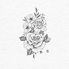 Pin By Marilyn Yegros On Rose Tattoos Rose Tattoos Rose Tattoo Design