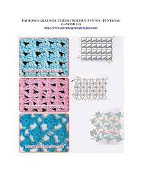 .tutoriales de los puntos y patrones publicados en el blog para poder mostrar mejor ciertos detalles de los tejidos y las técnicas que no se aprecian en fotos y durante toda el proceso de la enfermedad de mi mamá el crochet fue mi gran compañero, durante el mucho o poco tiempo que le dedicara, me. Patrones Gratis De Tejido 12 Puntos Puntadas Crochet