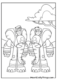 Coloring is an adventure and these free wild kratts coloring pages are made for you to enjoy and print on your own. Printable Wild Kratts Coloring Pages Updated 2021