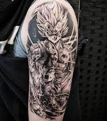 Dragon ball z tattoo ideas. Awesome Dragon Ball Z Tattoo By La Familia Tattoo Facebook