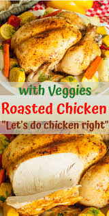 One Pot Roast Chicken And Vegetables Healthy Dinner For Whole Family Recipe Healthy Dinner Diner Recipes Chicken And Vegetables