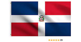 Copy & paste this emoji: Dmse Dominikanische Republik Flagge Bandera De Republica Dominicana 100 Polyester 90 X 152 Cm Uv Bestandig 3 X5 Ft Foot 3 X 5 Ft Foot Amazon De Garten