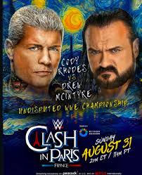 Will Cody Rhodes face Drew McIntyre at Clash in Paris?