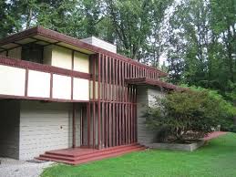 Louis Penfield House 1955 Willoughby Hills Cleveland Ohio Usonian Style Frank Lloyd W Frank Lloyd Wright Buildings Frank Lloyd Wright Homes Usonian Style