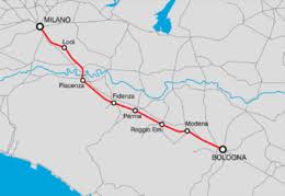 No ai pl sulla rete fondamentale rfi: Ferrovia Milano Bologna Wikipedia