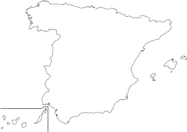 Spain map isolated on transparent background. Download Hd Outline Map Of Spain Spain Map Outline Transparent Png Image Nicepng Com