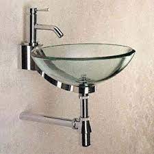 Our stunning products complement the design of any bathroom and the highest quality material leaves you with a great look for your space. Sinks Bathoom Bowl Glass Sink With Chrome Trim For Small Bathroom Solo Glass Sink Glass Bathroom Sink Small Bathroom Sinks