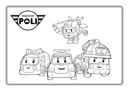 Maybe you would like to learn more about one of these? Robocar Poli Coloring Pages Coloring Pages For Kids