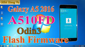 Flashsing Upgrade Firmware 7 0 Galaxy A5 2016 A510fd By Odin3 V3 12 7 Youtube