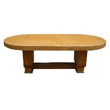 A Large French Art Deco Cherry Table By Jean Pascaud French Art Deco Table Art Deco Dining Room French Art Deco