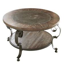 Pietra dura round coffee table 36 inch mother of pearl, random mosaic center table, modern decor furniture piece of conversation optical illusion, mosaic labrador. Stone Coffee Tables Accent Tables The Home Depot