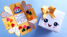 Craft gift ideas | Happy birthday gift | Birthday gift ideas ...