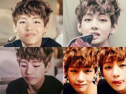 Curly Hair Taehyung Boys With Curly Hair Taehyung Curly Hair Styles