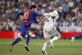 Resultado de imagen de imagenes del clasico 2017 en el bernabeu faltas