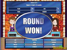 Family feud is loaded with real voice and digitized images to make it seem as if you are really on the set of the show. Family Feud Online Multiplayer Spiel