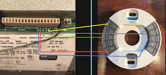 208v exclusively, switch the two (2) black wires on the 240v. Trying To Wire A Nest Thermostat To An Amana Ptac 6 7 Years Old Ptc123e35axxxab I Dont Think So I Have Pictures Of