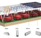 Commercial Solar Carport Mounting PV Structure Aluminum ...