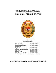 Etika bisnis dalam islam diatur bahkan di jelaskan allah dalam surat al baqarah tentang riba, maisir, jahalah, dan zakat untuk fakir miskin. Tugas Makalah Etika Profesi Kelompok 2 Pdf Universitas Jayabaya Makalah Etika Profesi Di Susun Oleh Defra Yanto Nur Gustian Pandu Alam Herlambang Erly Course Hero
