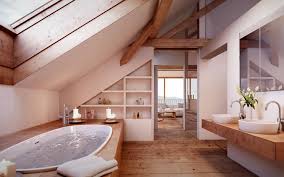 Badezimmer Im Dachgeschoss Rustikale Badezimmer Von Von Mann Architektur Gmbh Rustikal Homify Salle De Bain Mansardee Decoration Salle De Bain Salle De Bains Sous Combles