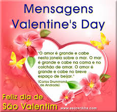 Que em um dia especial como hoje. 25 Mensagens De Valentine S Day 14 02 Sao Valentim Frases Slides E Videos