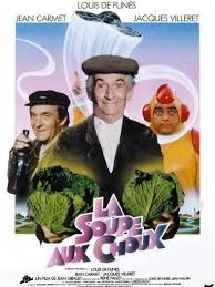 Jean Girault La Soupe Aux Choux Aka The Cabbage Soup 1981 En 2020 Soupe Au Chou De Funes Film